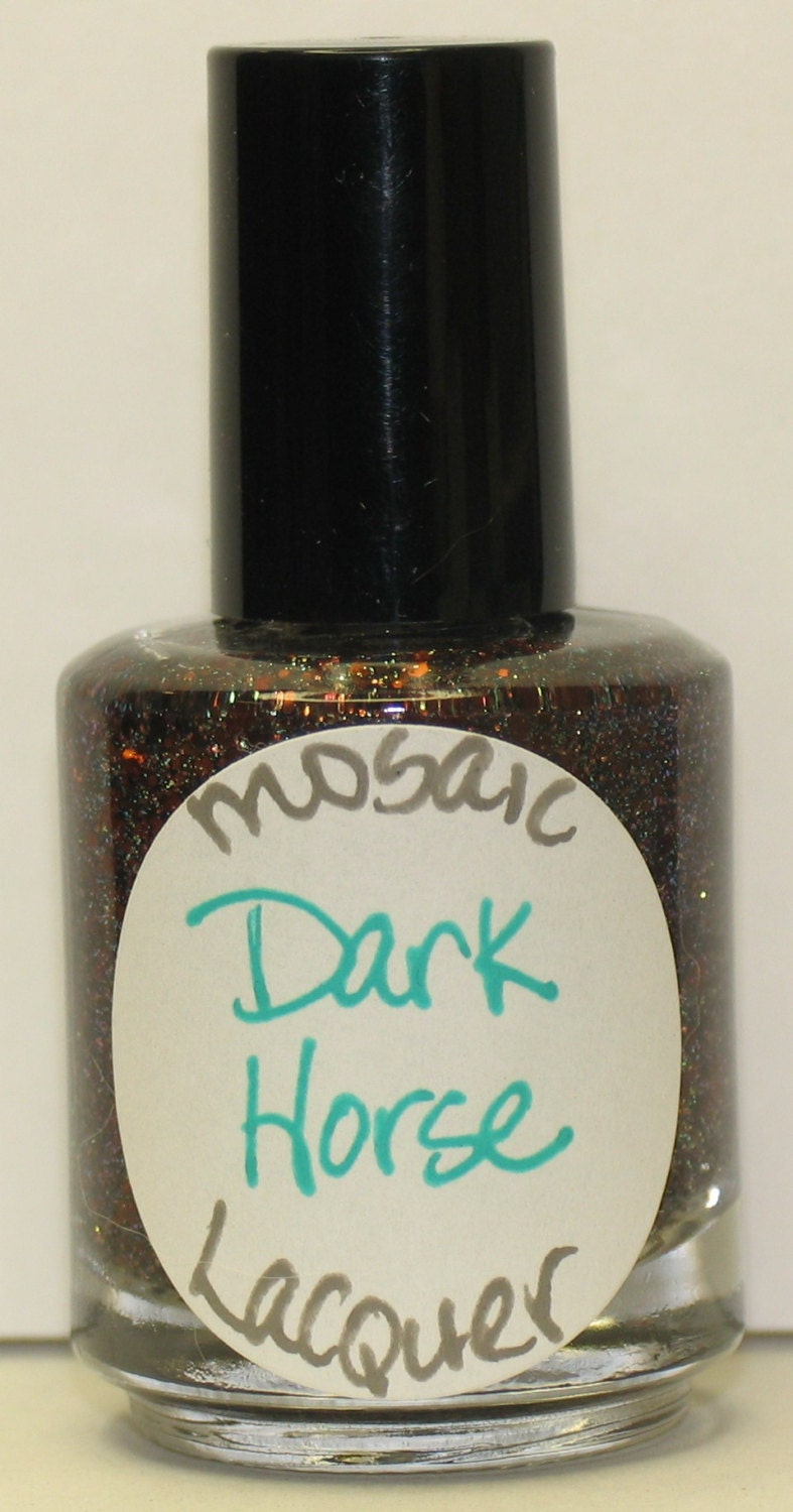 Dark Horse Glitter Top Coat