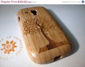 ON SALE Samsung Galaxy S3 Mini - wooden cases walnut / cherry or bamboo -  Tree