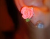 Ear Cuff  Clay Flower