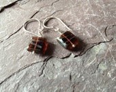 Purple Earrings - Hippie Bohemian Jewelry