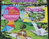 Fun Origami kits,birds,makes 12, ages 6up, includes play mat,summer,rainy day fun,kid's art,craft