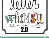 Letter Whimsy 2.0 EWorkshop