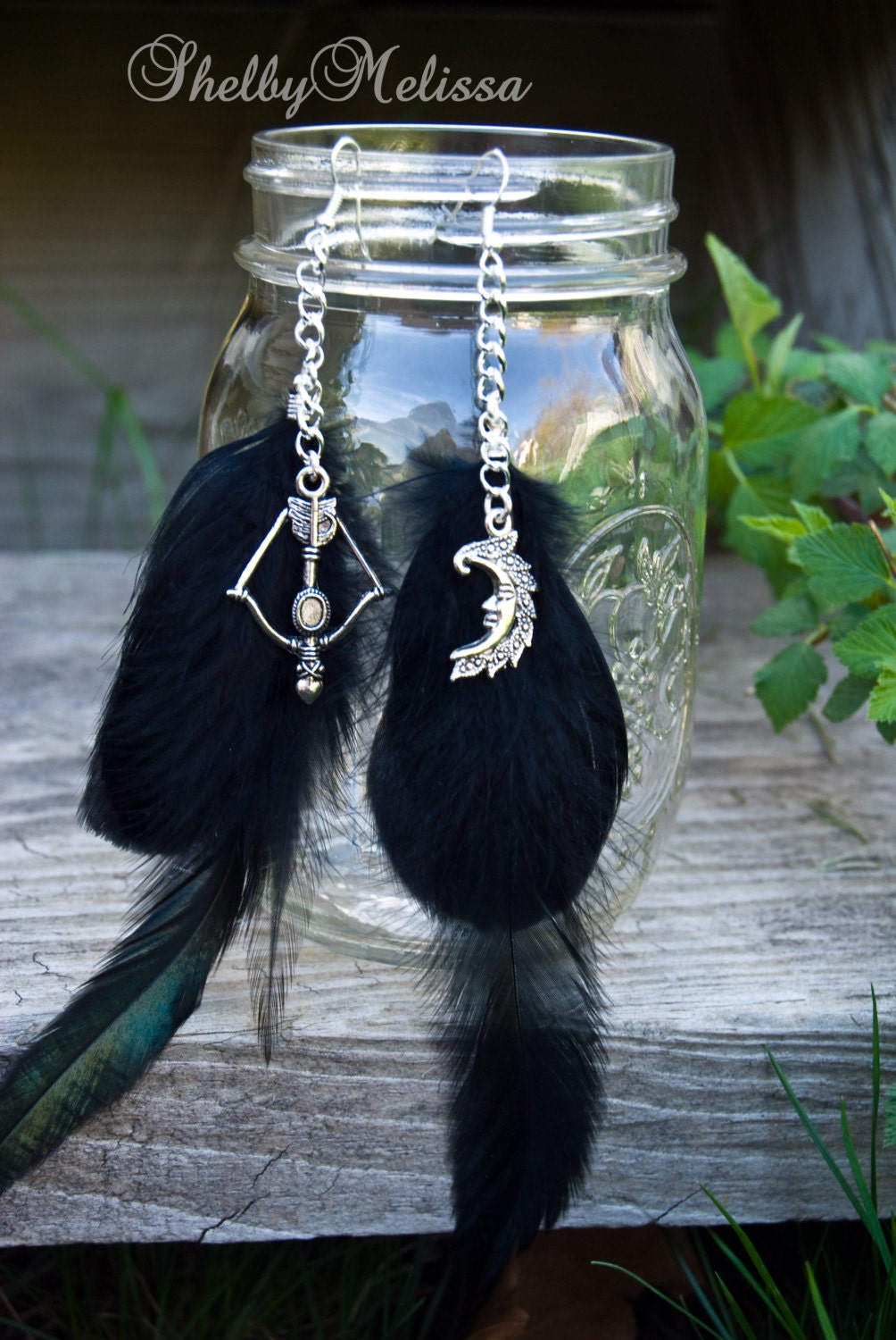 Artemis Feather Earrings