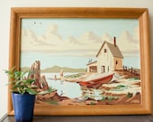 Vintage Paint By Number - Framed