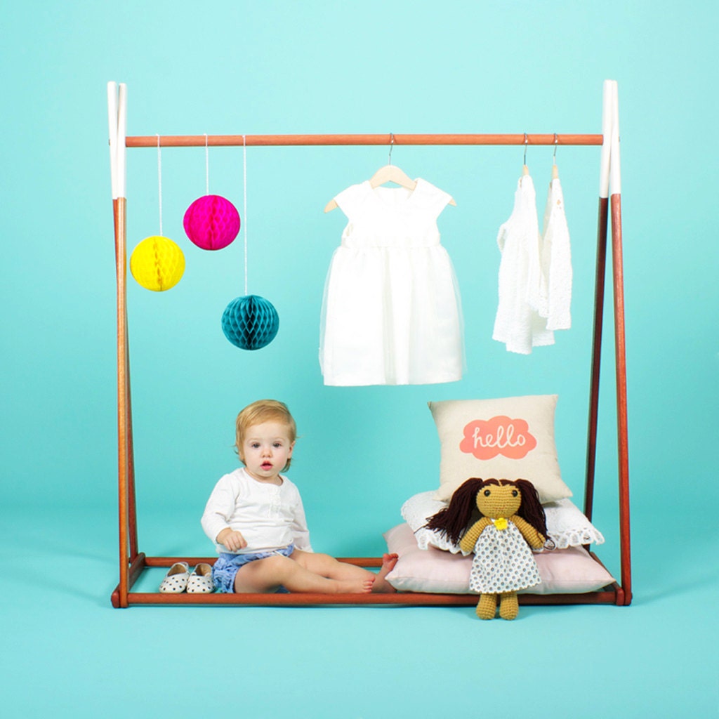 White Alright - Clothes Rack