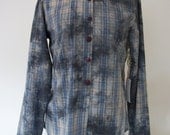 Beautiful quirky comfortable fitting cotton/silk shirt