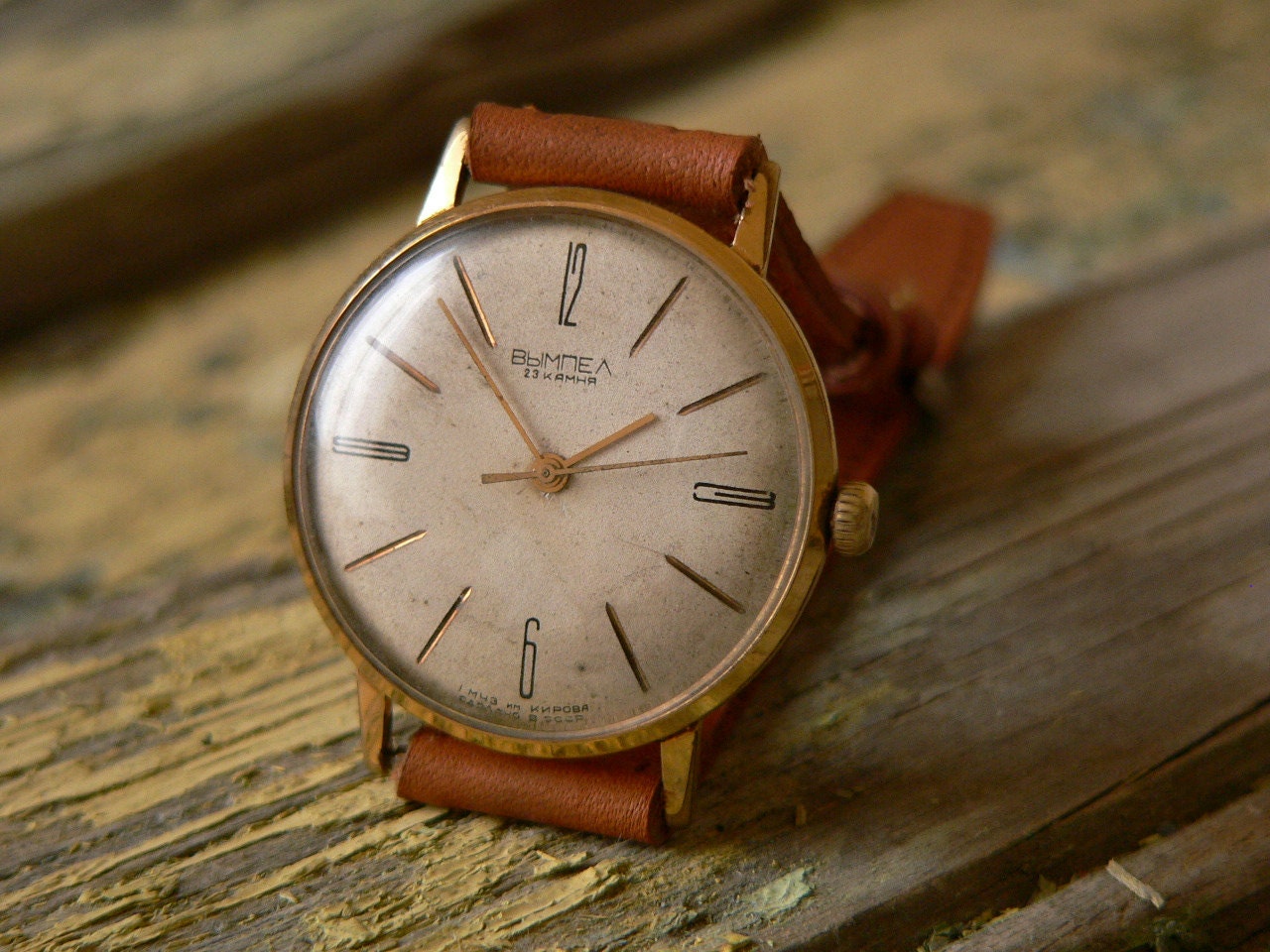 Russian watch Soviet watch RARE VIMPEL  poljot de luxe 2209 23 jewels ussr vintage watch cccp ultra slim