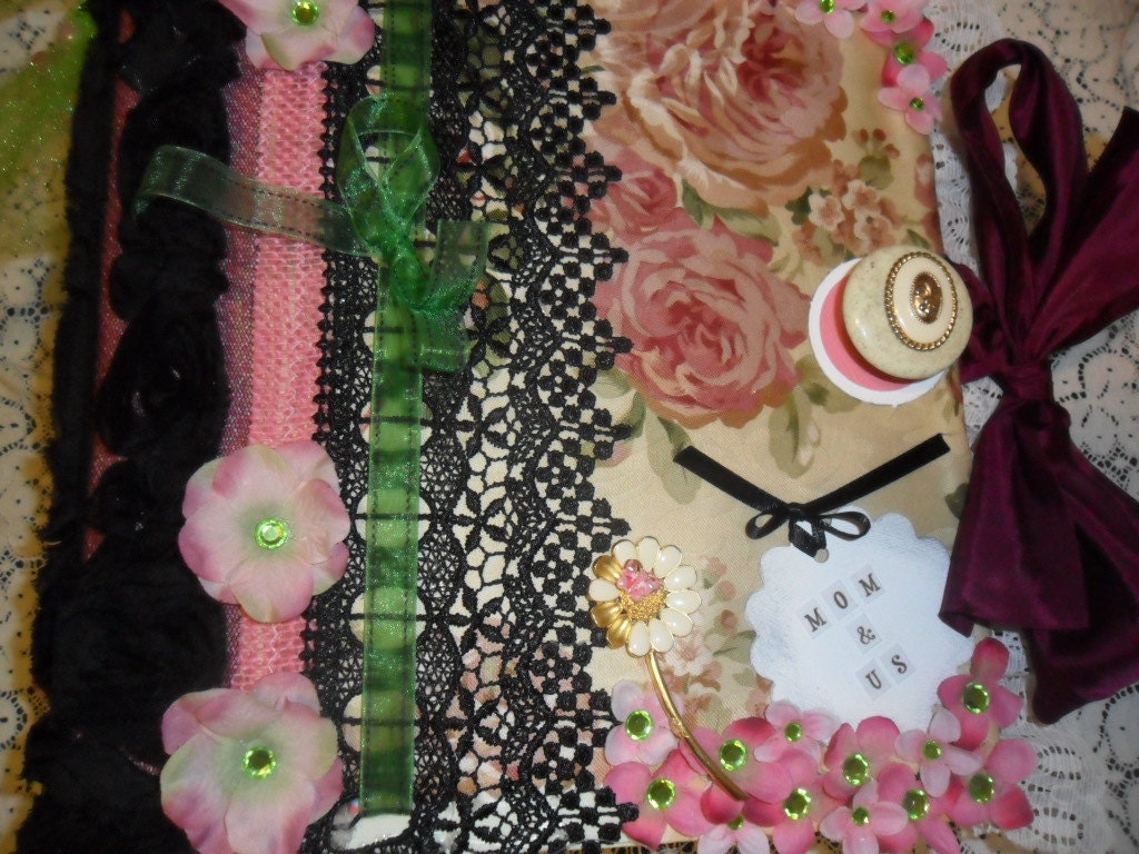 mini album, Mom & us Album, Mothers day Gift, family album, family scrapbook, mothers day scrapbook
