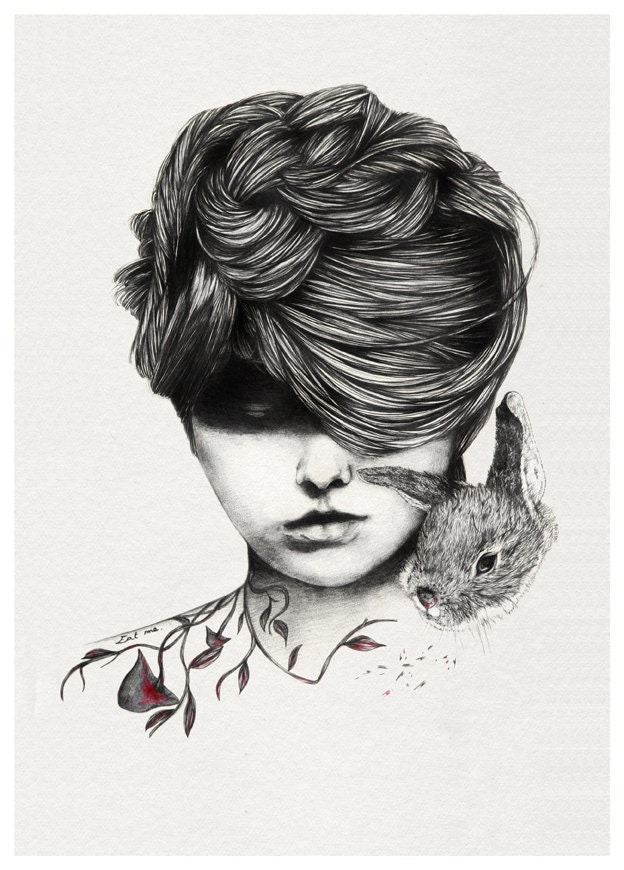 Eat me - A4 - print - Limited edition
