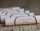 Coconut Peach Lip Balm - Handmade with Shea Butter and Nourishing Oils