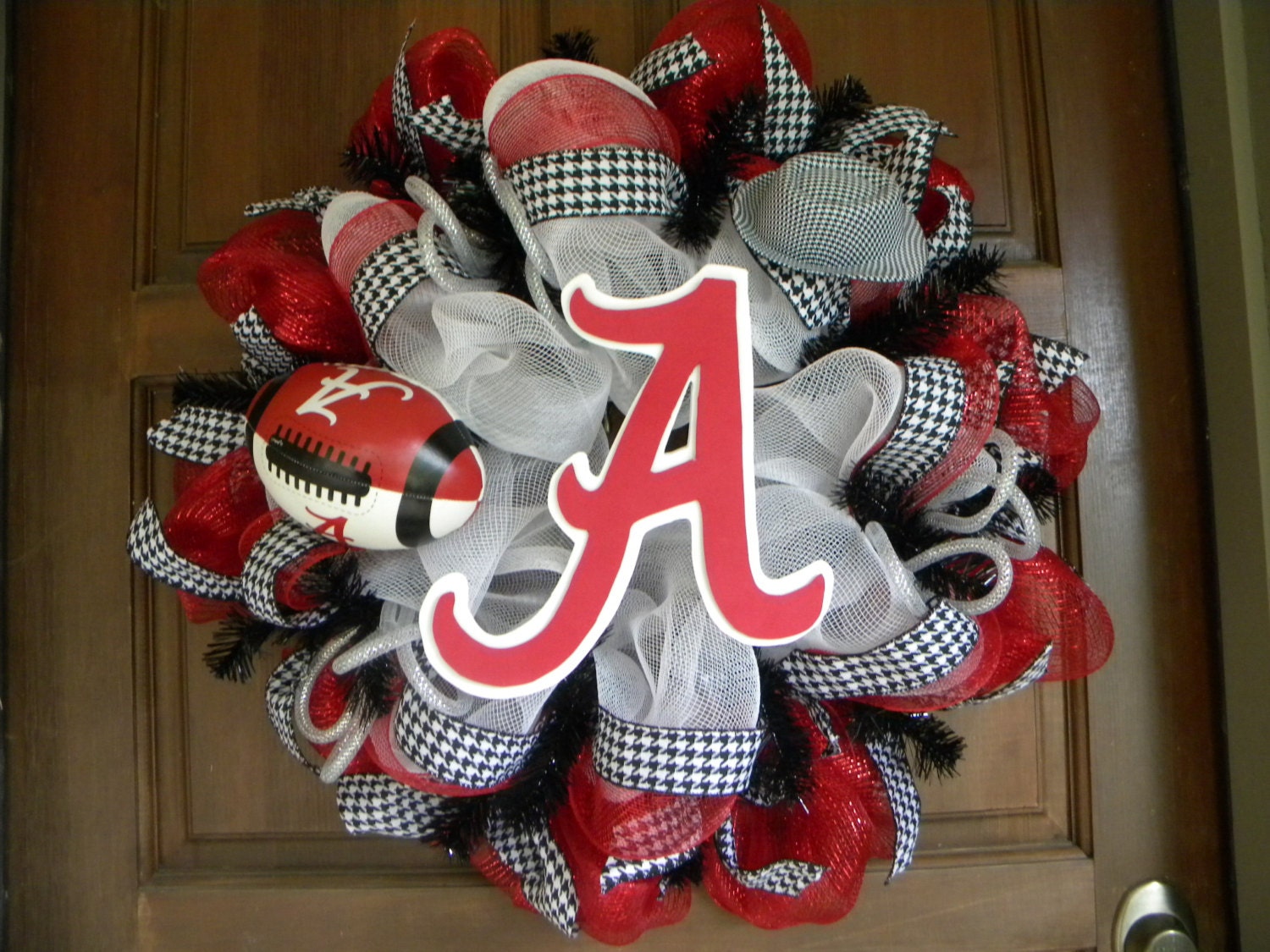 University of Alabama Deco Mesh Wreath