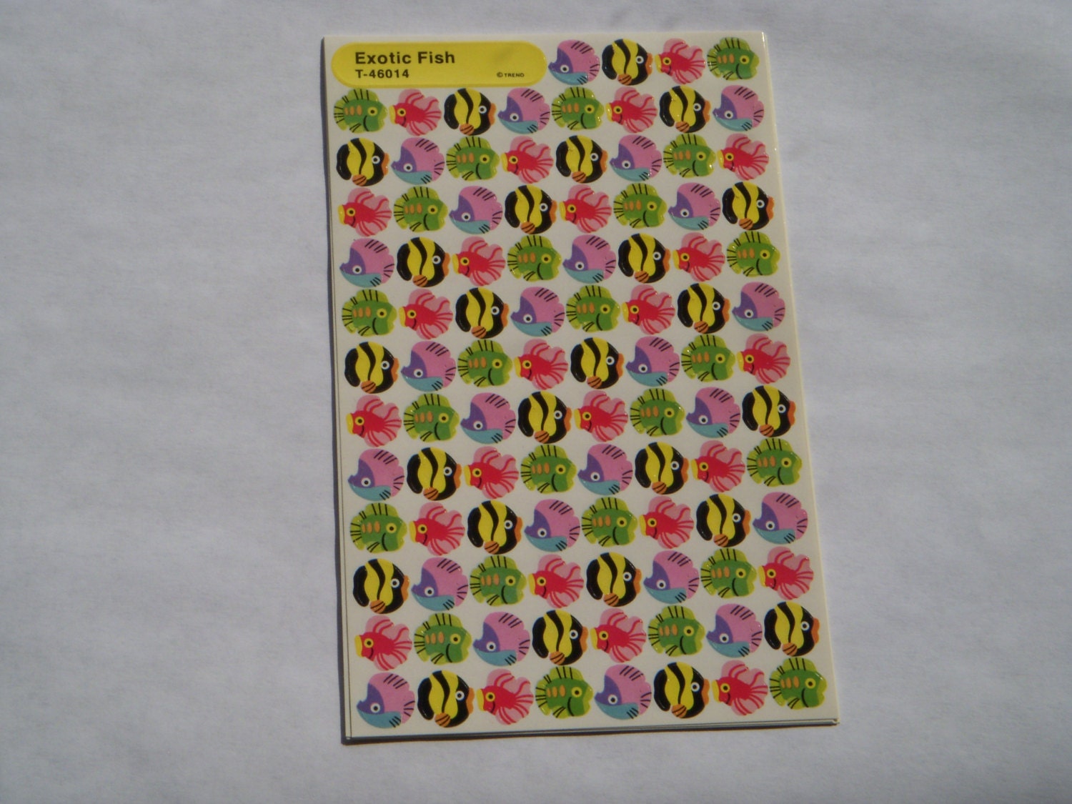 exotic fish stickers