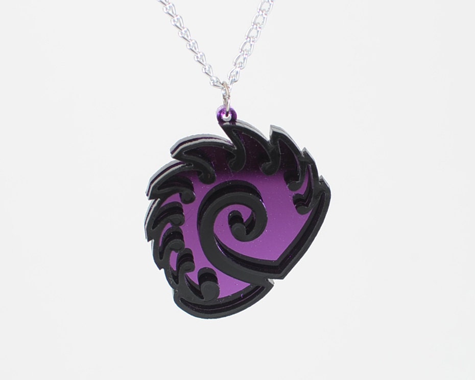 Starcraft Zerg Emblem Necklace