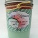 CUCUMBER AND MELON Candle-8 oz Jelly Jar-Natural-Soy Blend Candle-Handpoured-Highly Scented