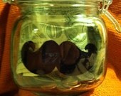LARGE Stache Money Jar, Money Jar