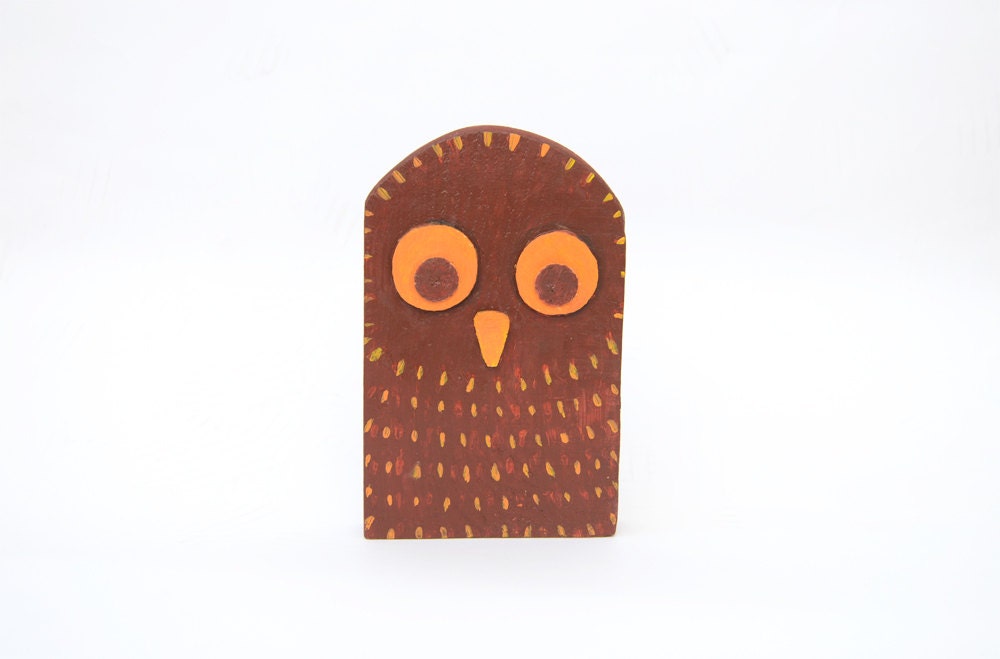 Wooden Owl / Sculpture / Home Decor / Reclaimed Wood / Eco Friendly /Gift