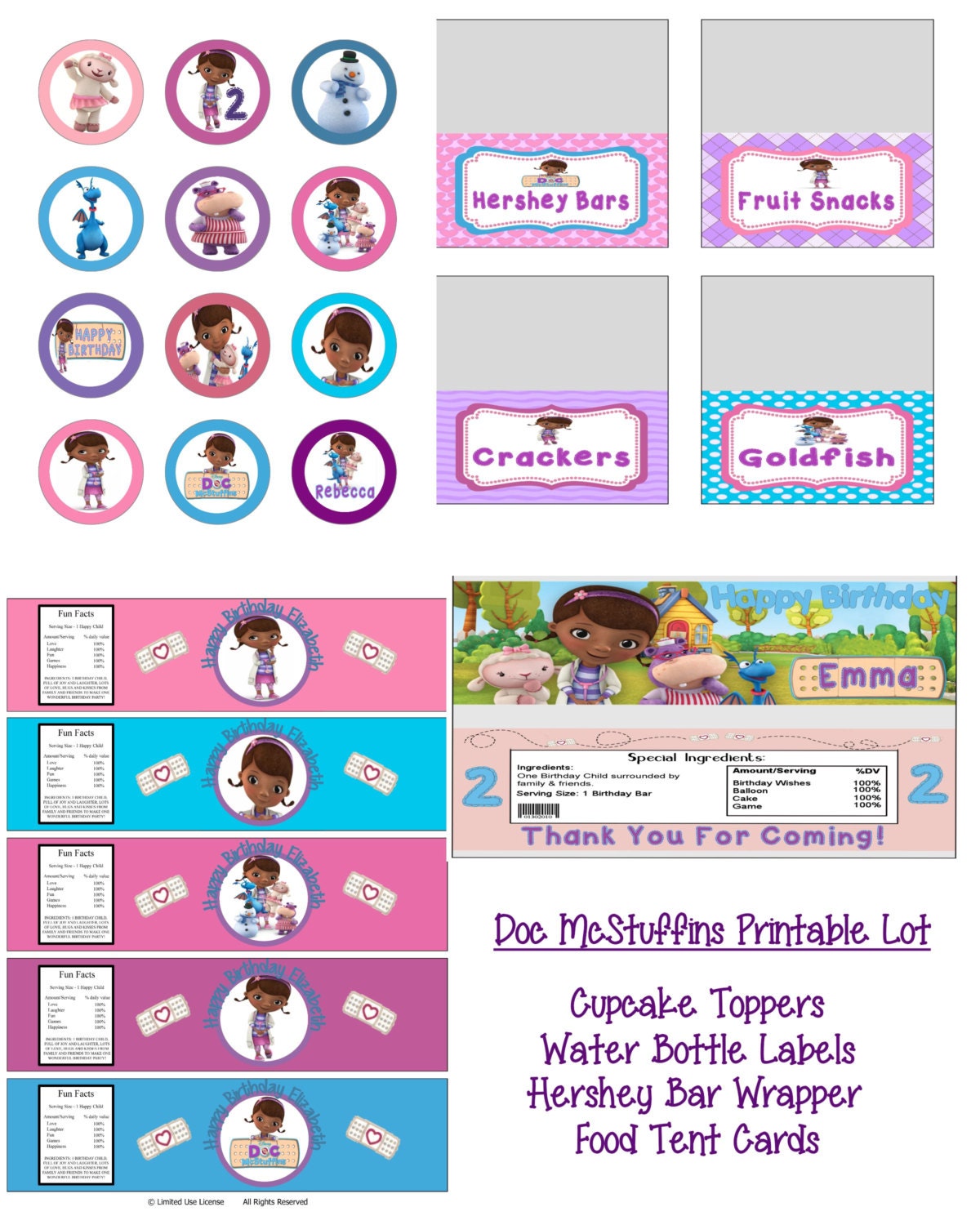 It is a picture of Astounding Doc Mcstuffins Party Printables It's just a picture of Astounding Doc Mcstuffins Party Printables