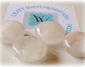 Pink Quartz Bead Destash Lot, Jewelry Making Craft Supplies