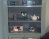 Solid Wood Display/Storage Cabinet
