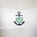 Anchor Monogrammed Bandeau Bathing Suit Bikini