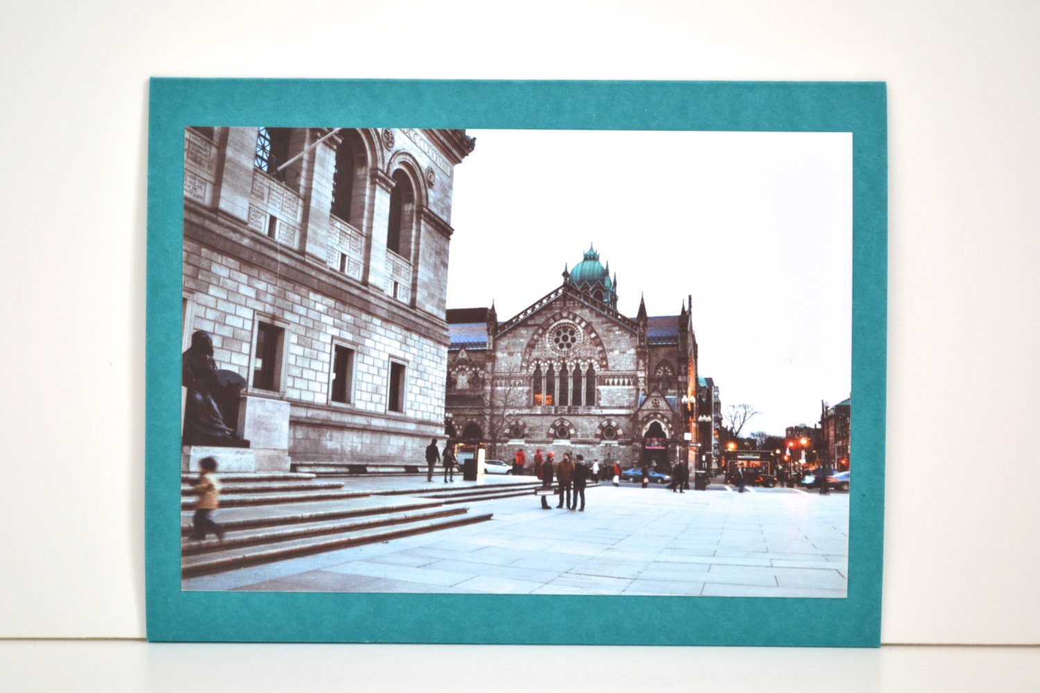 Boston Photo Card, "Copley Square"