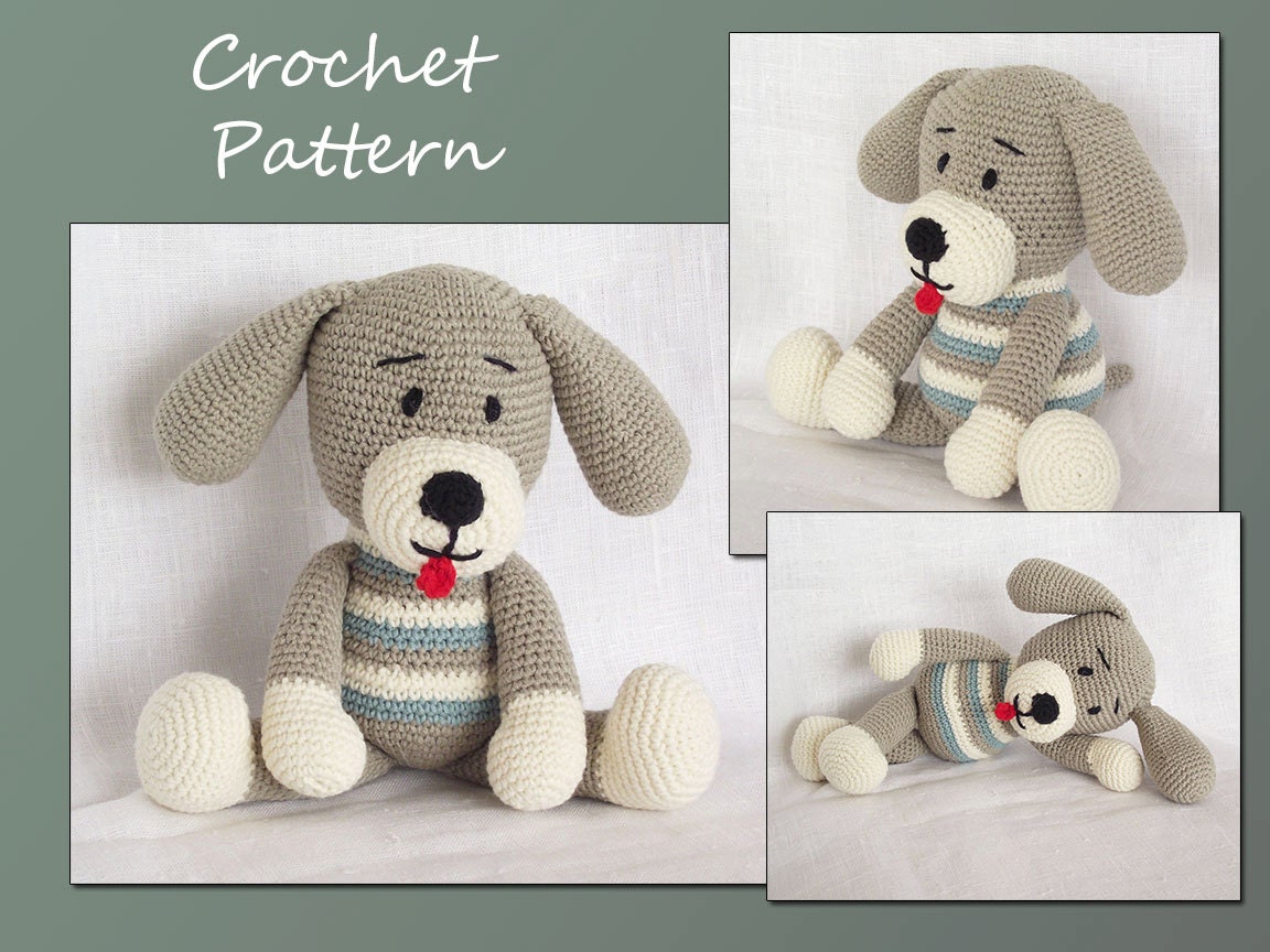 amigurumi, crochet pattern, amigurumi toy, dog, animal pattern crochet, amigurumi dog