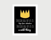 Where The Wild Things Are Print
