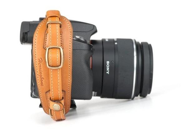 Handmade DSLR  Leather Camera Wrist Strap - H110820