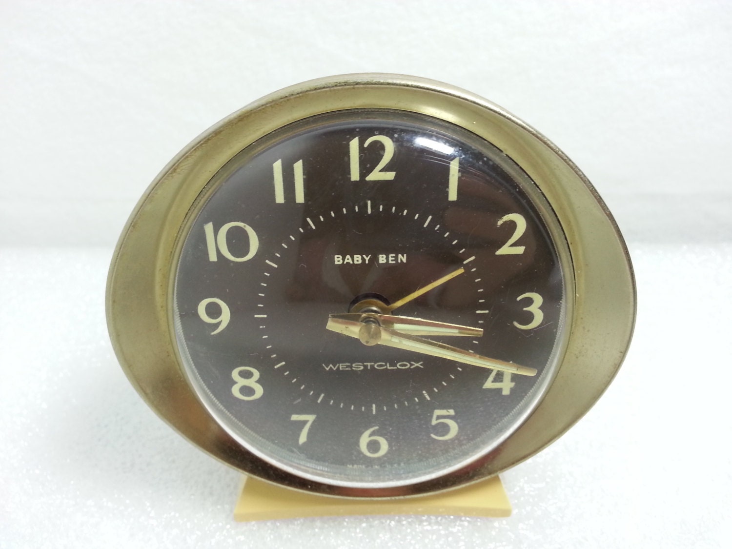 Vintage Westclox Baby Ben Wind Up Alarm Clock