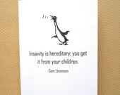 Funny father's day card, humour, sarcastic, card for dad, card for father