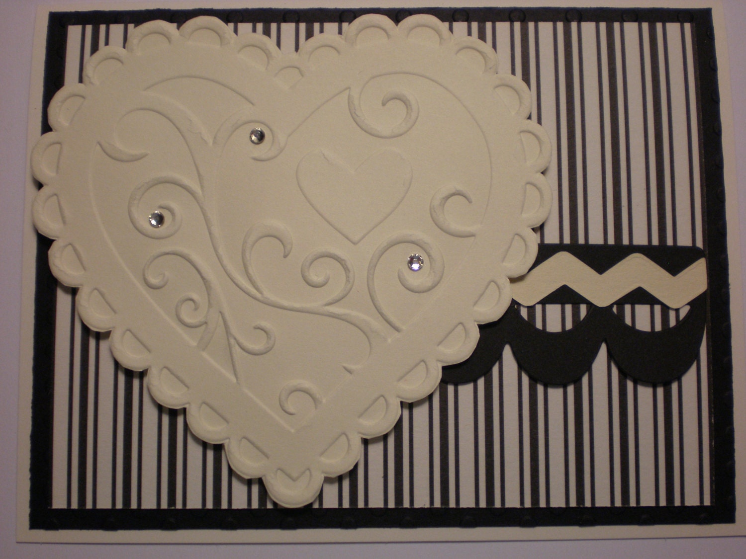 I Love You Card/Heart Card/ Happy Valentine's Day Card/Wedding, Engagement, Anniversary card
