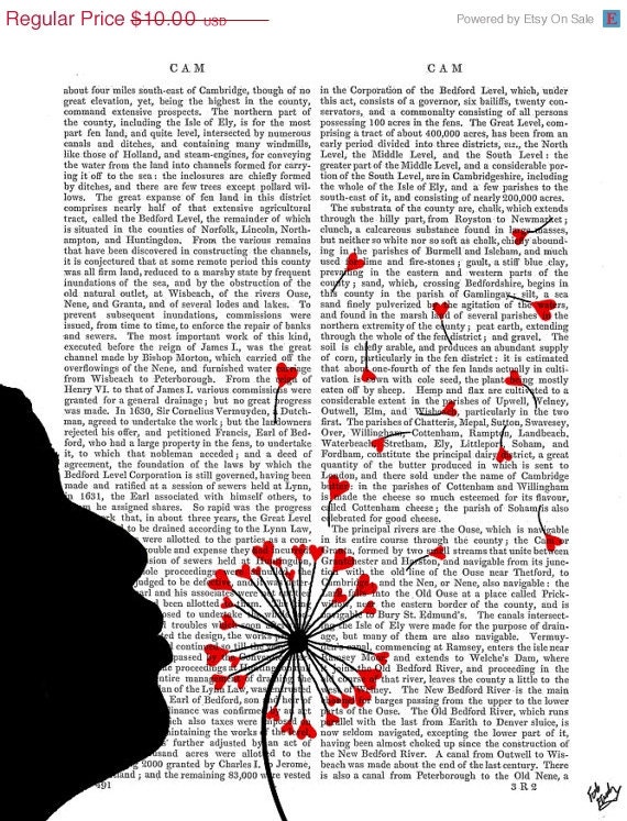ON SALE Dandelion Hearts Digital Art Illustration Mixed Media Original Print Valentines Gift Valentine Love Wall Decor Wall Art Wall Hangin