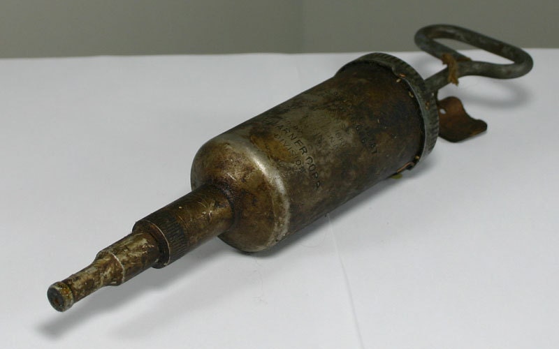 Antique Stewart Warner Alemite Hydraulic by VelvetBlueStudioInc