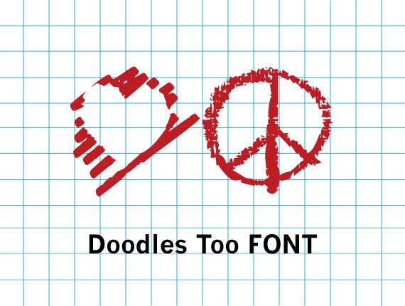 Doodles Too Picture Font