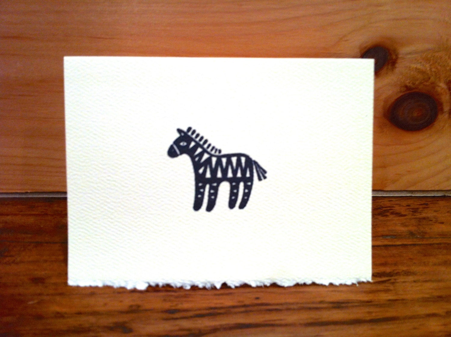 Zebra Notecards