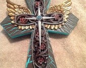 1/2off Cross Sale Angel Wing Cross