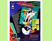 1992 Super Nintendo Game Boy COOL BALL Vintage Video Game Ad