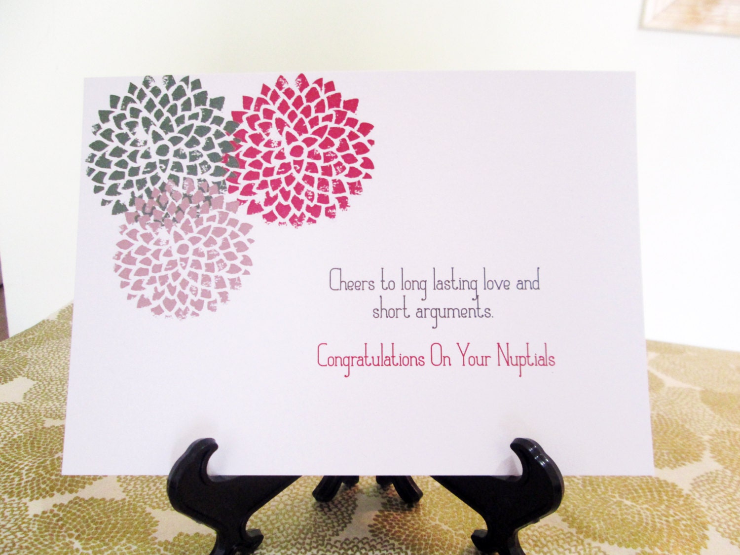 Congratulations On Your Nuptials