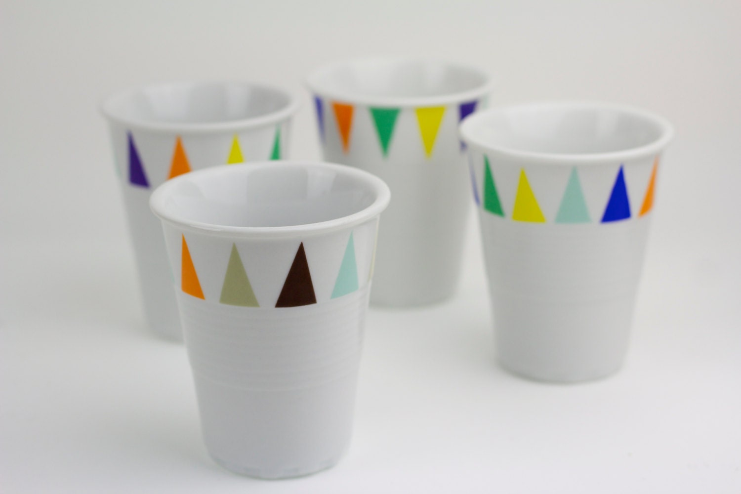 Ceramic mug with multi colors