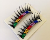Rainbow Glamour False Eyelashes