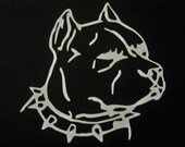 Pitbull  Laptop Window Car Vinyl Decal Sticker