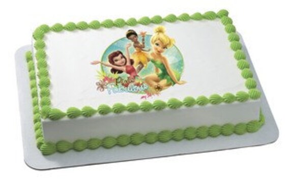 DISNEY FAIRIES-Pixie Fabulous Edible Image Cake Topper Il_570xn