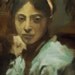 Master Copy. John-Singer Sargent Head Of Capri Girl, Oil Painting