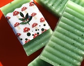 Herbs.  Rosemary & Spearmint Handcrafted Soap.  Organic andAll Natural for the Health Conscious.  Invigorating and Uplifting.