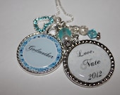 Sale - Buy 1 Get 1 Free - -Mother's Day, Godmother Necklace, Pendant Charm personalized necklace, custom jewelry, personalized jewelry
