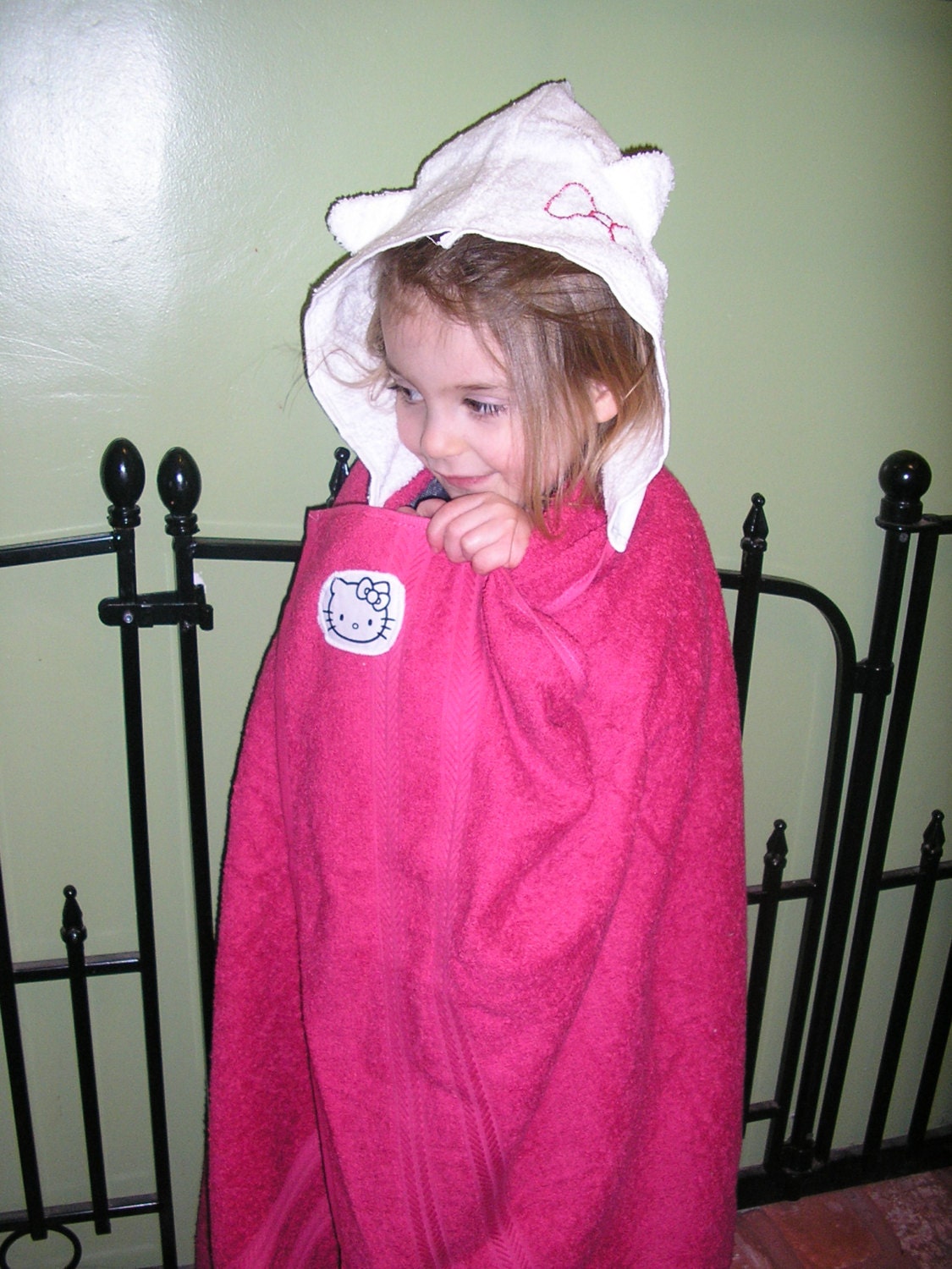 Hello Kitty Hooded Towel