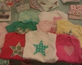 Newborn babygrow, bodysuit, vest. Designs for boys and girls. Some Cath Kidston. Size: up to 1 month/10lb.
