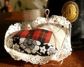 Quilt Block Heart Pincushion