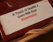 Watermelon 3oz goats milk soap