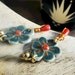 Woodland Flower Motif Earrings Spring Fine Jewelry